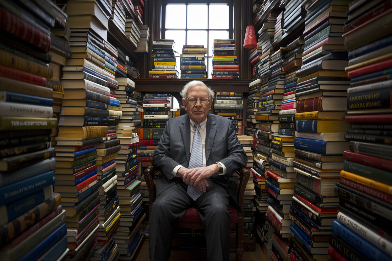 10 Books Warren Buffett Studied That Broke People Never Opened