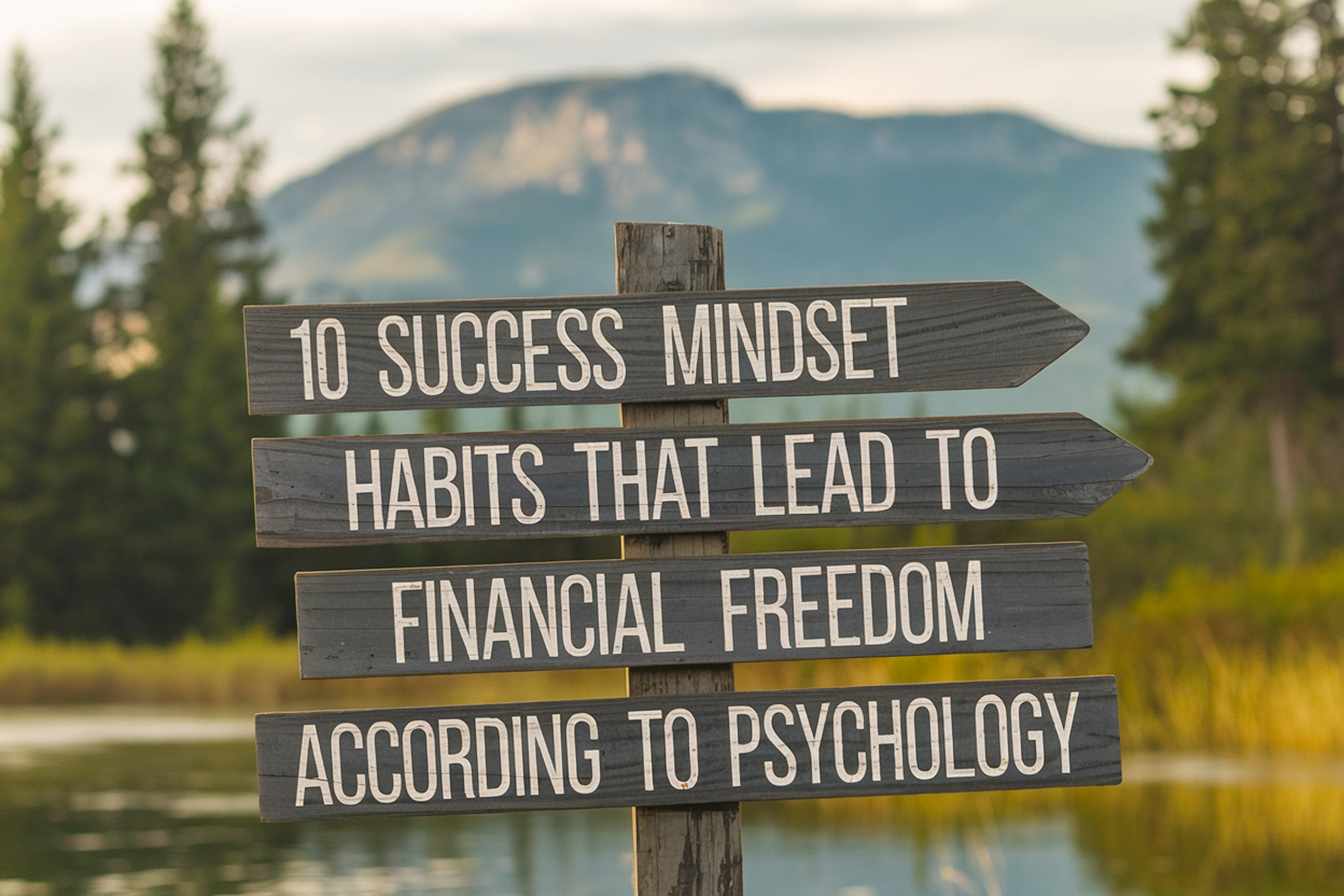 10 Success Mindset Habits That Lead to Financial Freedom According to Psychology