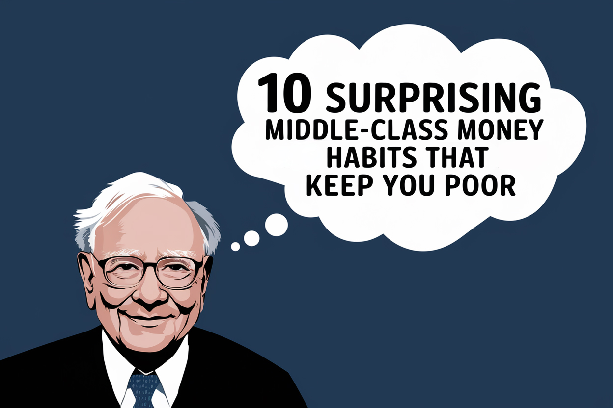 10 Surprising Middle-Class Money Habits That Keep You Poor According to Warren Buffett