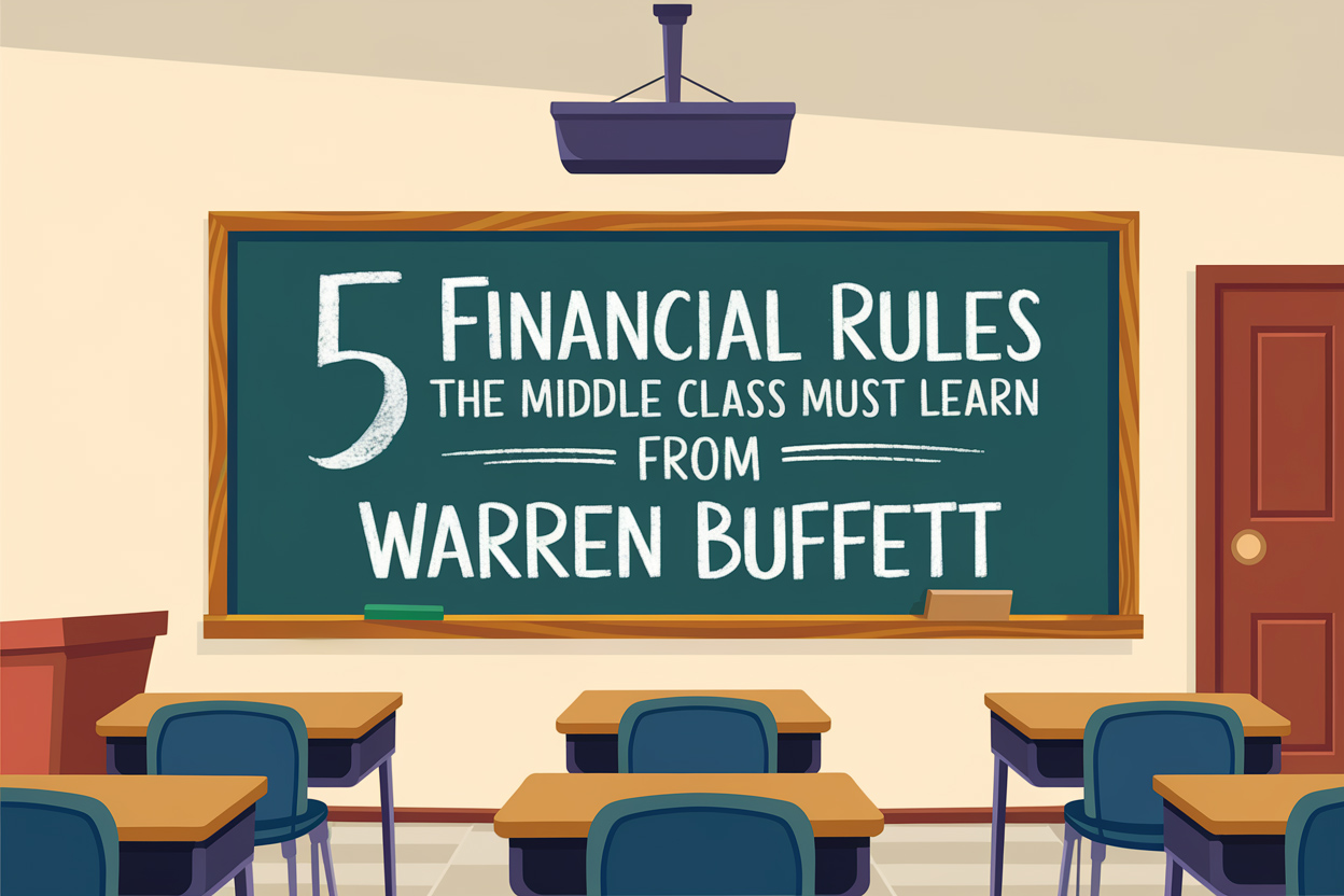 5 Financial Rules The Middle Class Must Learn From Warren Buffett