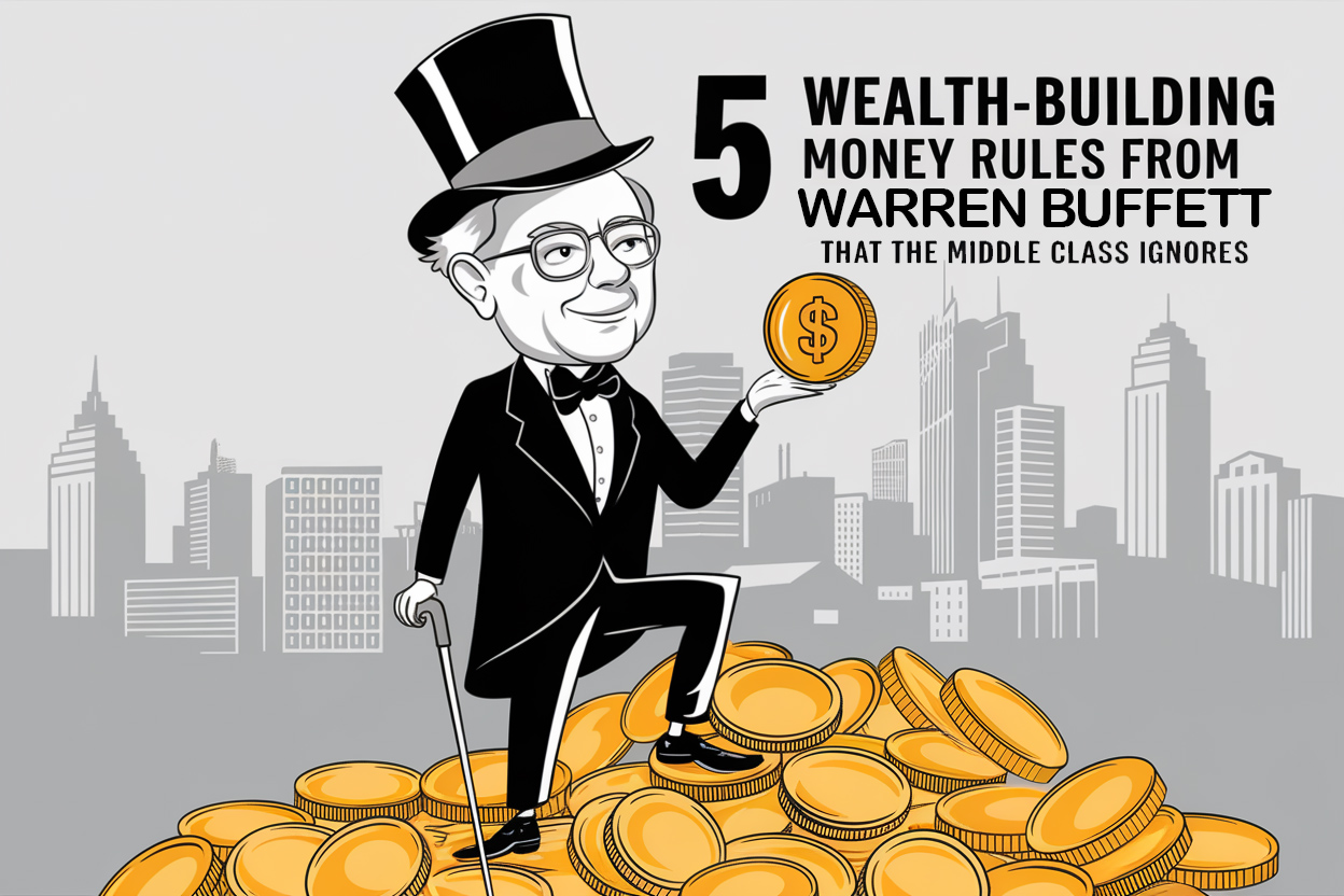 5 Wealth-Building Money Rules from Warren Buffett That the Middle Class Ignores