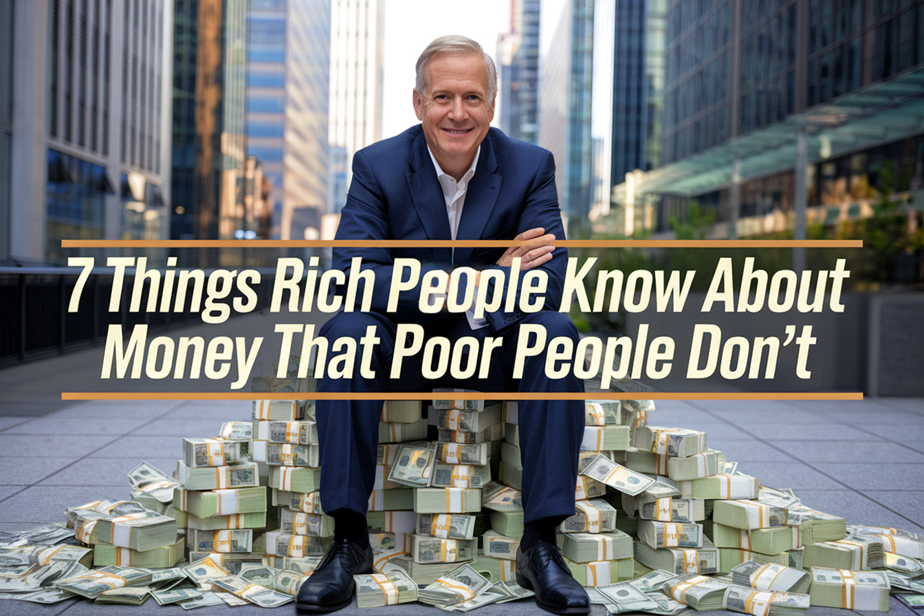 7 Things Rich People Know About Money That Poor People Don&#8217;t