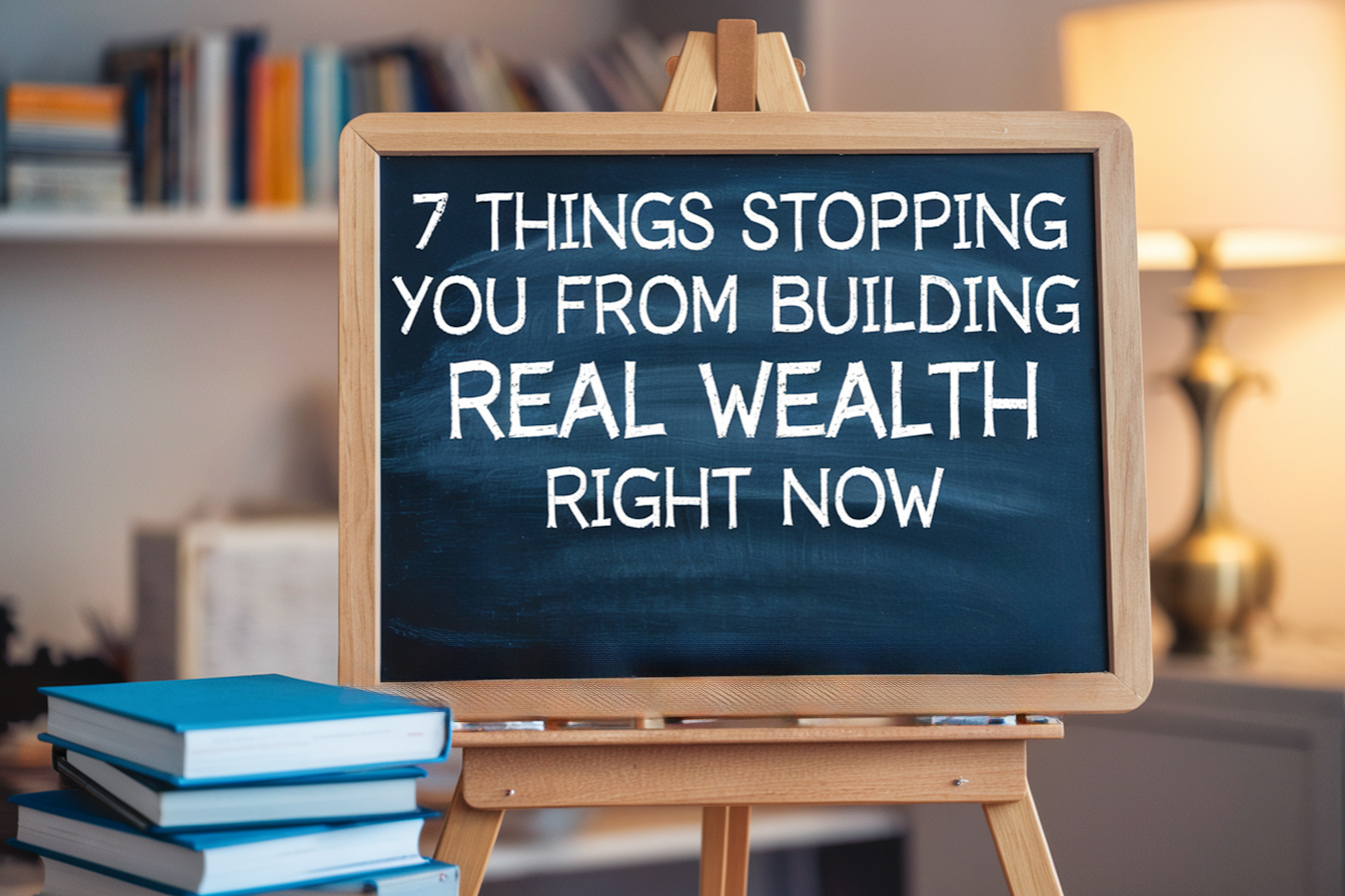 7 Things Stopping You From Building Real Wealth Right Now