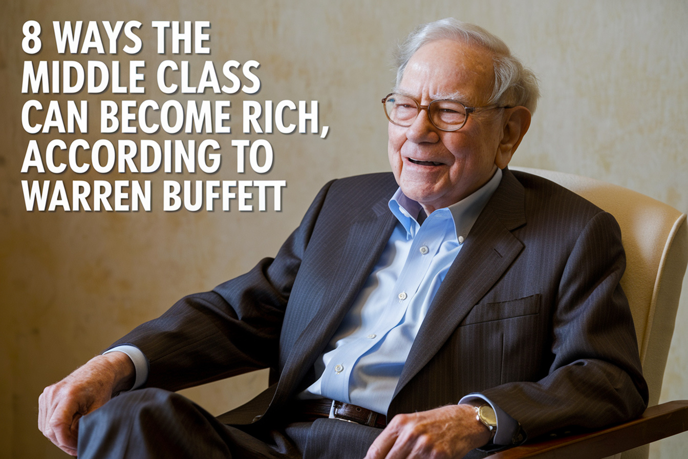 8 Ways the Middle Class Can Become Rich, According to Warren Buffett