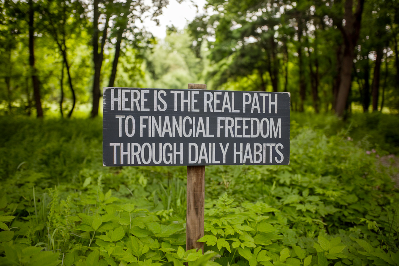 Here Is The Real Path to Financial Freedom Through Daily Habits