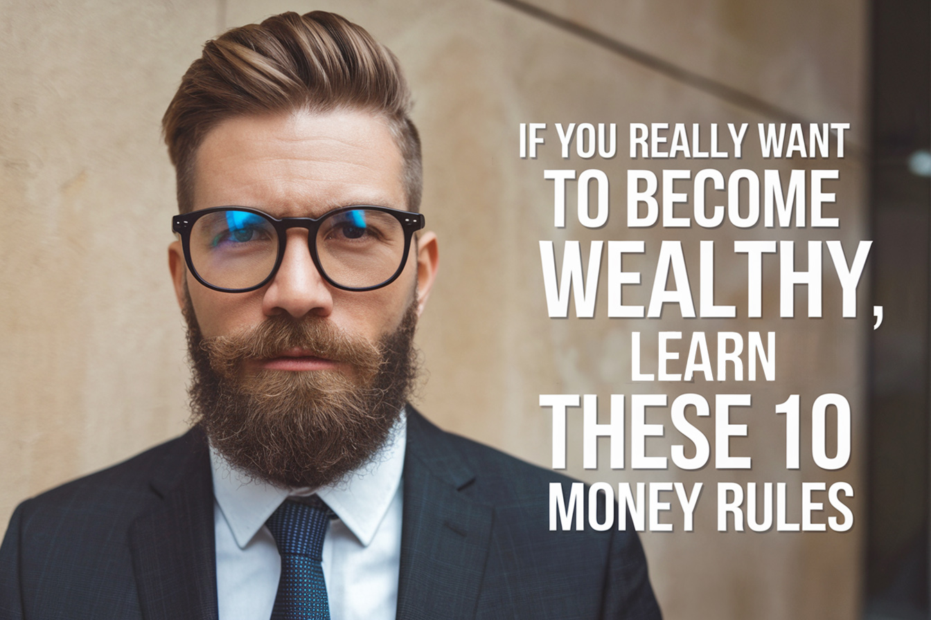 If You Really Want To Become Wealthy, Learn These 10 Money Rules