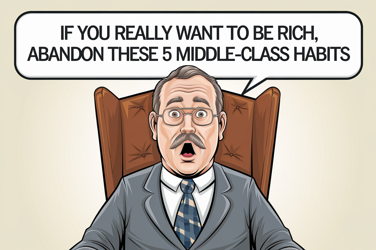 If You Really Want to Be Rich, Abandon These 5 Middle-Class Habits