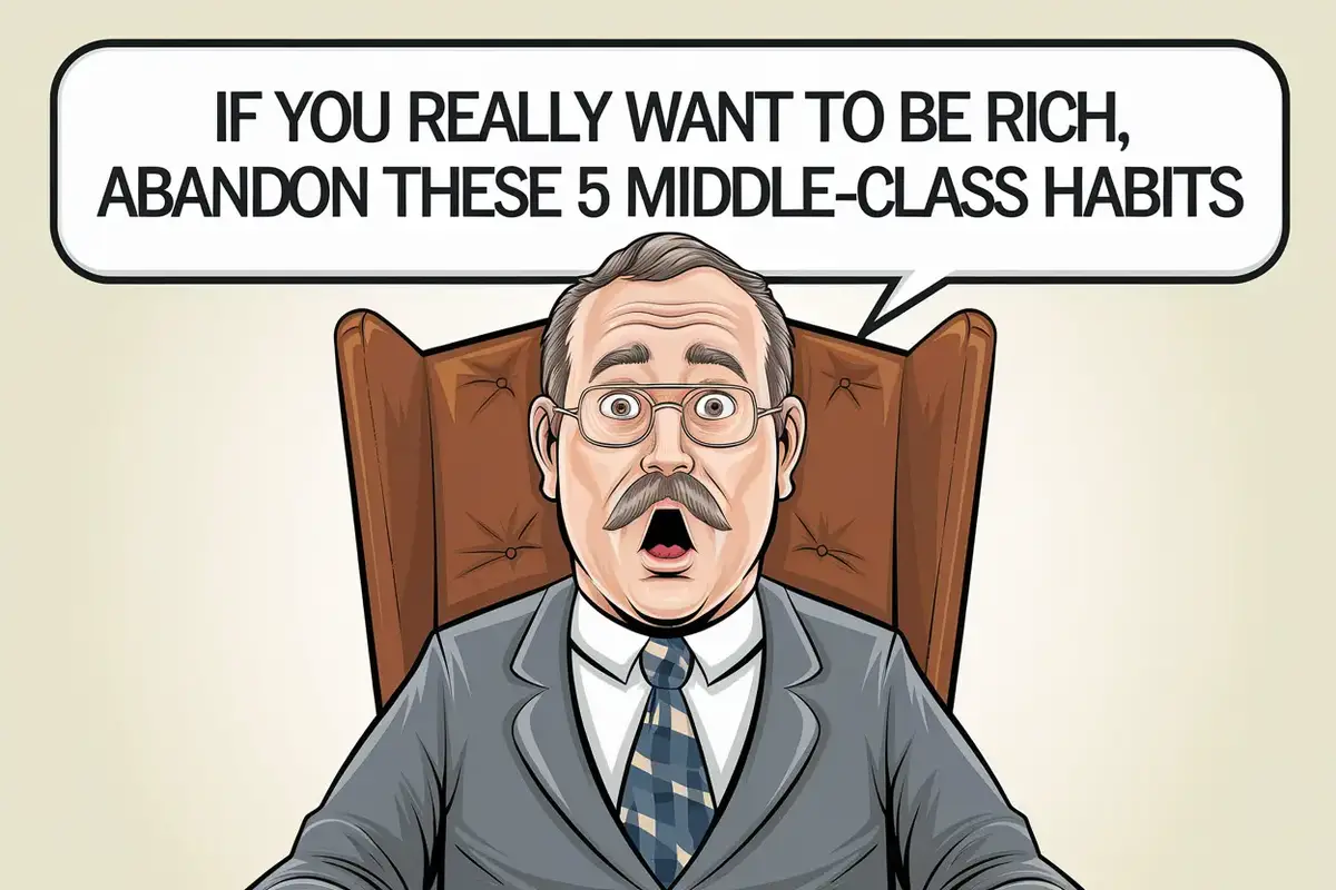 If You Really Want to Be Rich, Abandon These 5 Middle-Class Habits