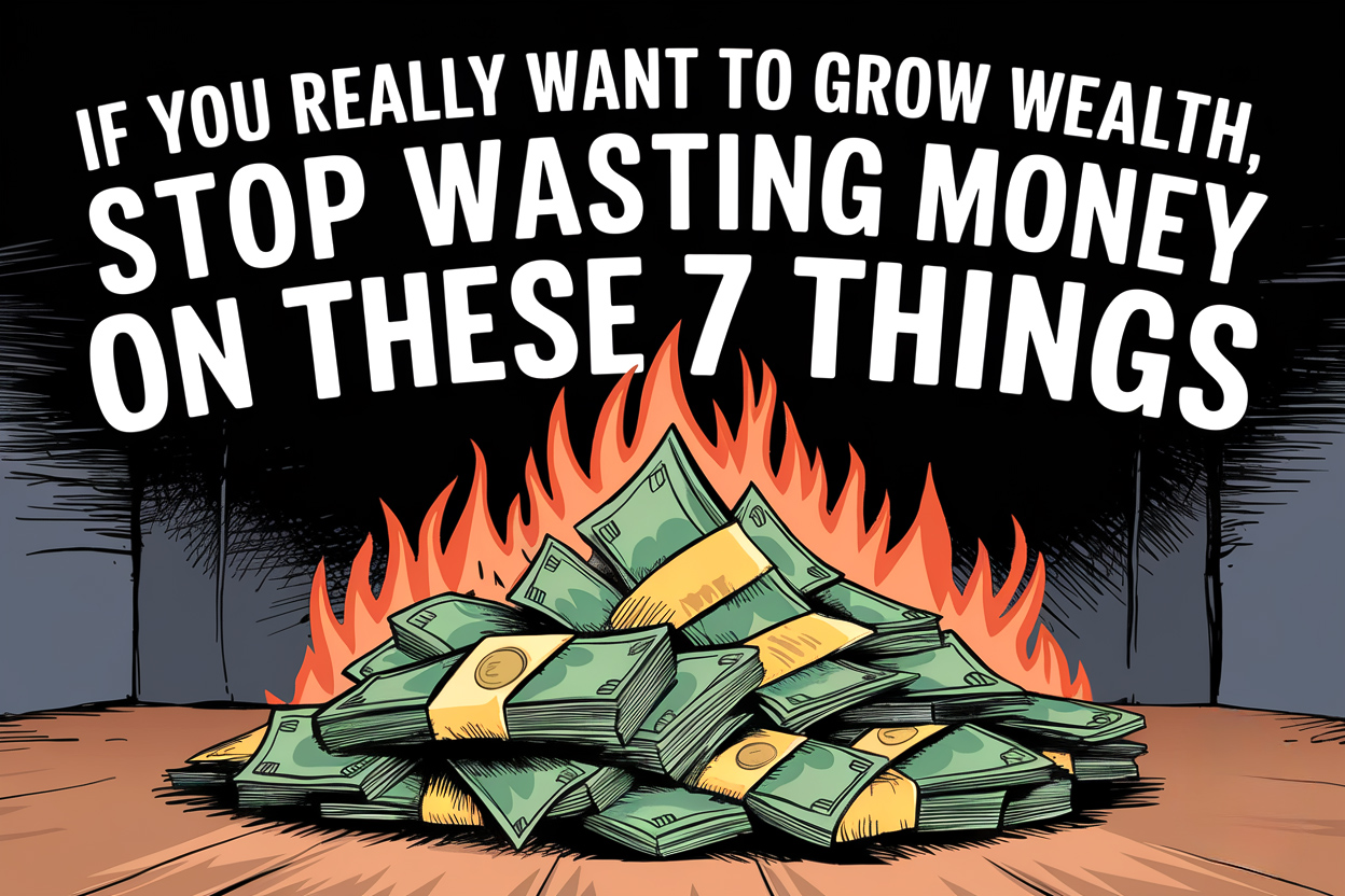 If You Really Want to Grow Wealth, Stop Wasting Money on These 7 Things