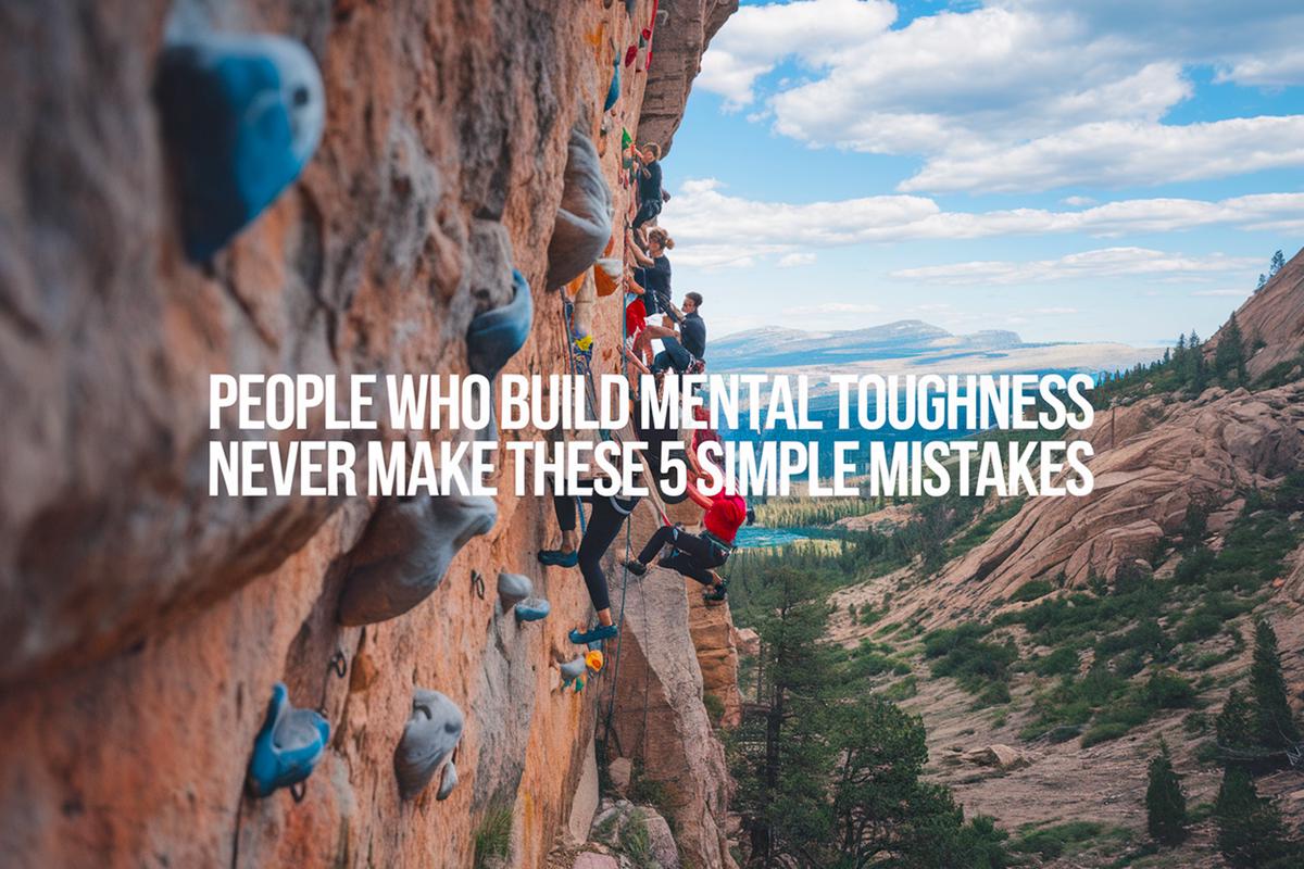 People Who Build Mental Toughness Never Make These 5 Simple Mistakes