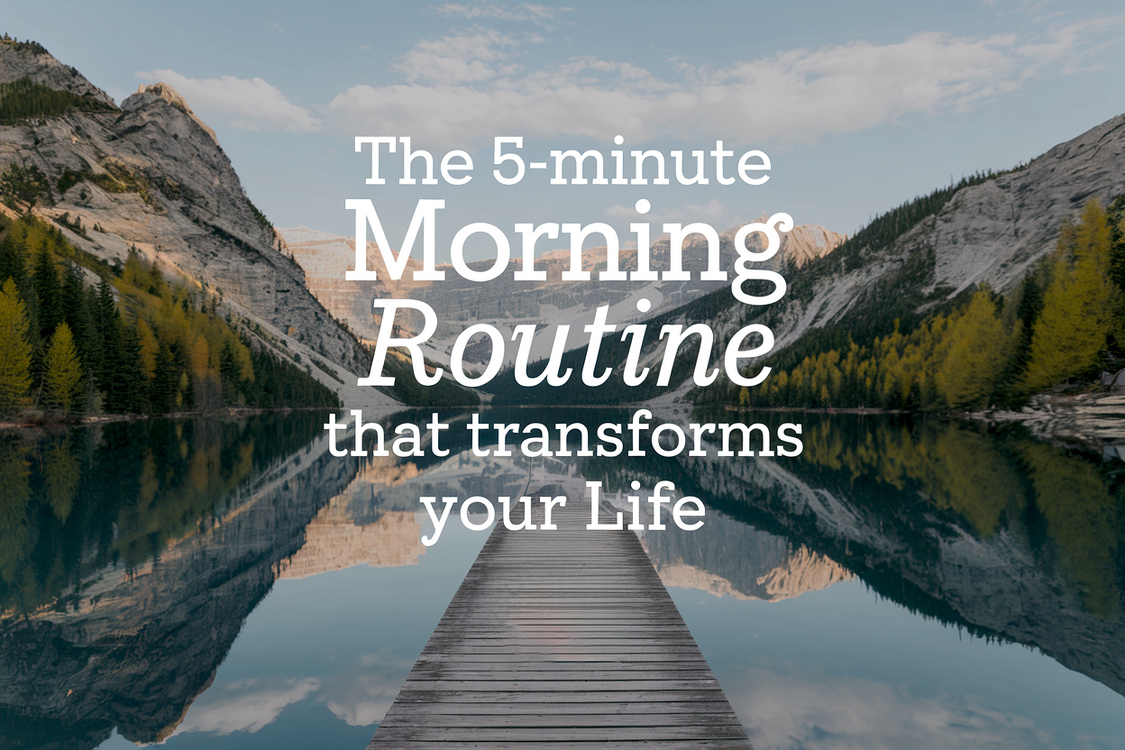 The 5-Minute Morning Routine That Transforms Your Life