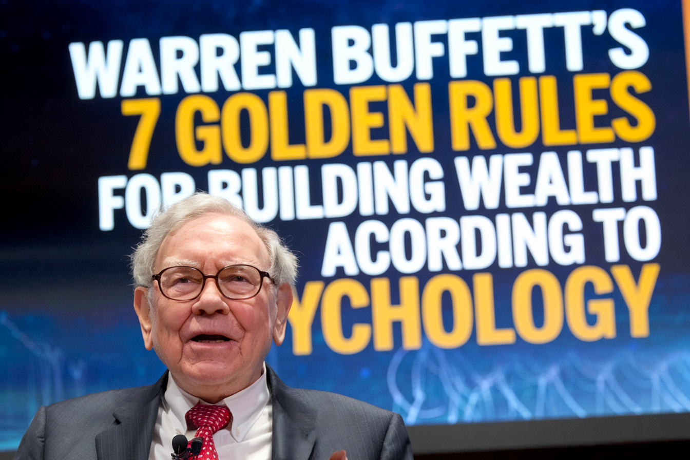 Warren Buffett's 7 Golden Rules For Building Wealth According To Psychology