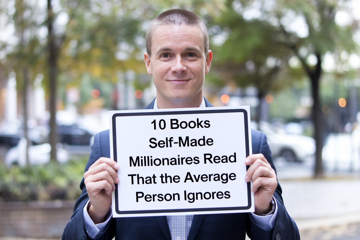 10 Books Self-Made Millionaires Read That the Average Person Ignores