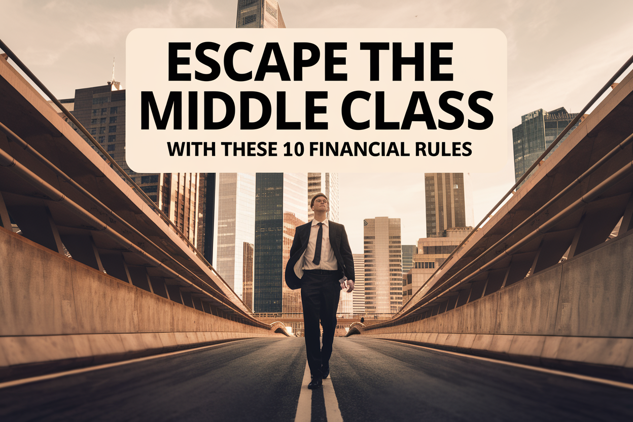 People Who Escape the Middle Class Follow These 10 Financial Rules