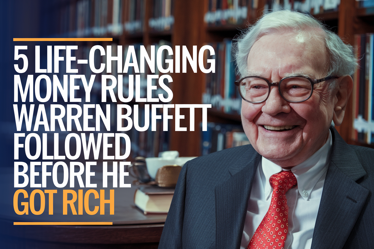 5 Life-Changing Money Rules Warren Buffett Followed Before He Got Rich