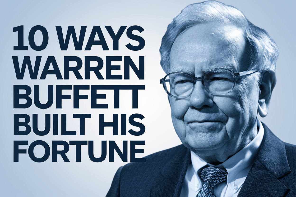 Learn from the Legend: 10 Ways Warren Buffett Built His Fortune