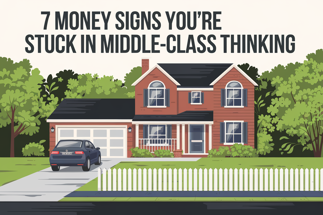 7 Money Signals You&#8217;re Stuck in the Middle-Class Mindset (And How to Escape It)