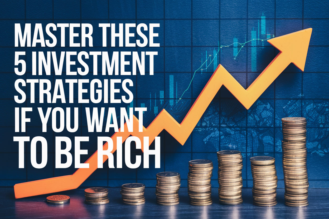 If You Really Want to Get Wealthy, You Must Master These 5 Investment Strategies