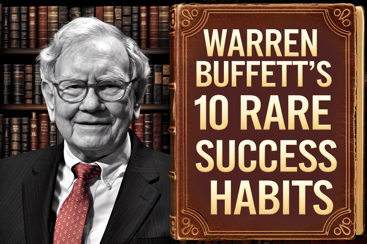 10 Rare Habits of Success: Learning from Warren Buffett's Life