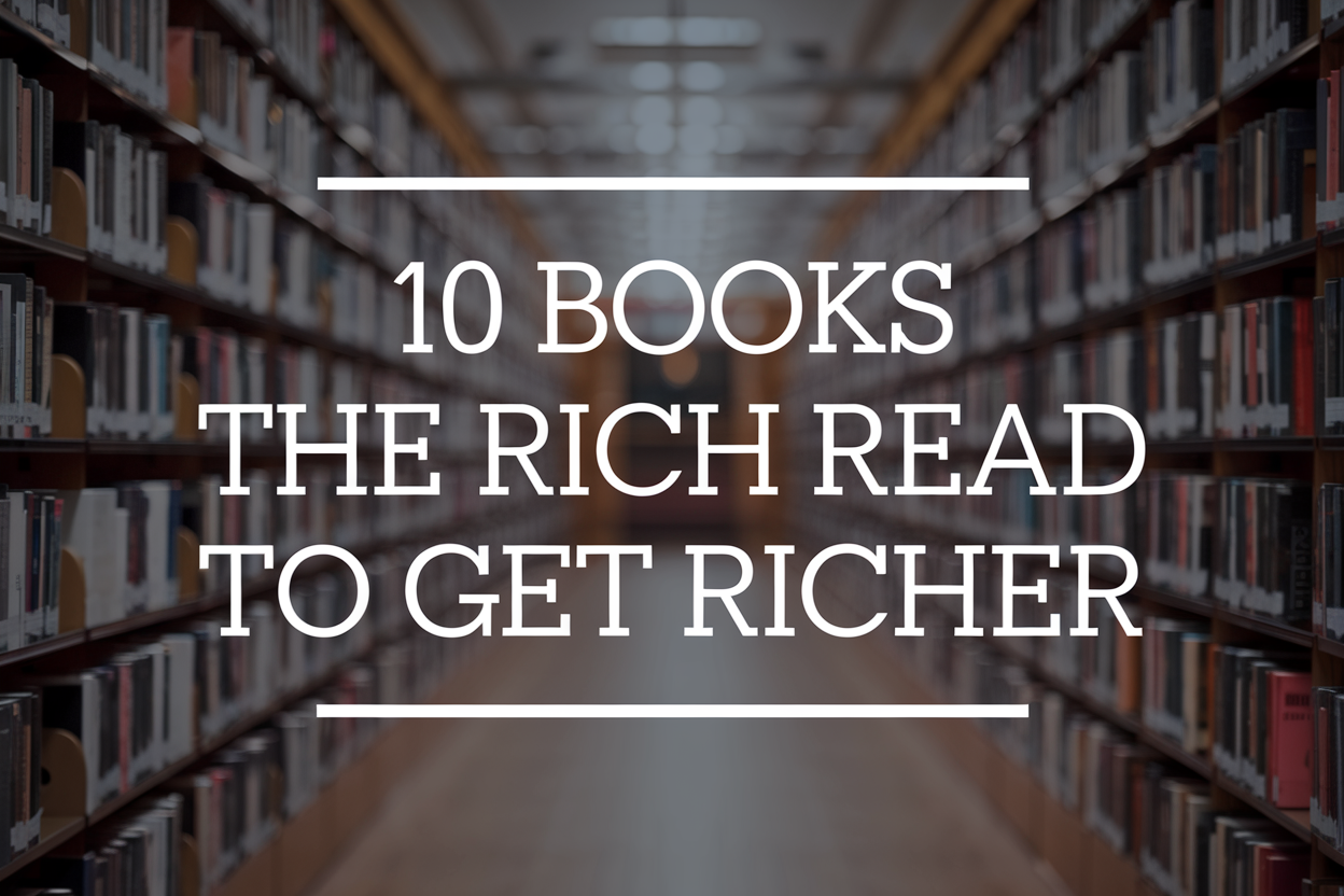 10 Books the Rich Read to Get Richer (That the Middle Class Ignores)