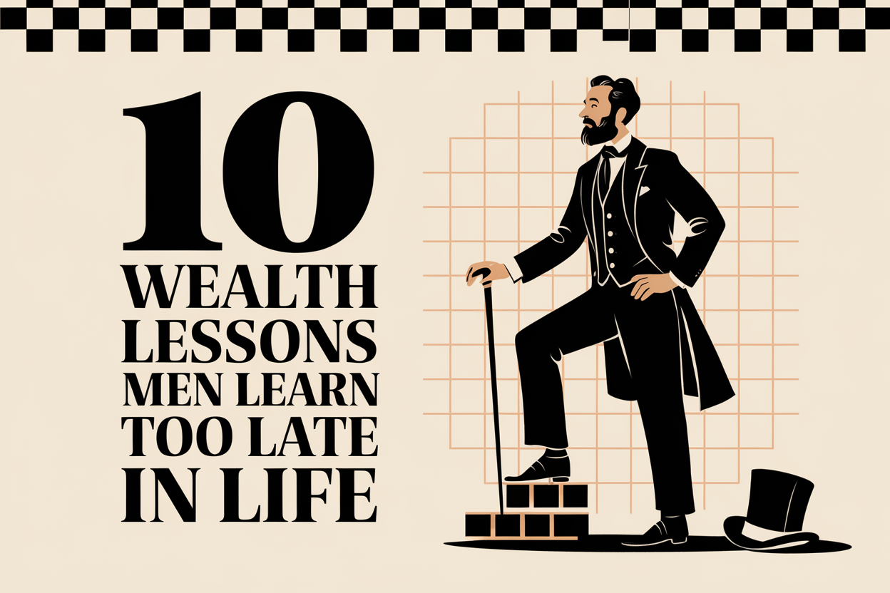 10 Wealth Lessons Men Learn Too Late in Life