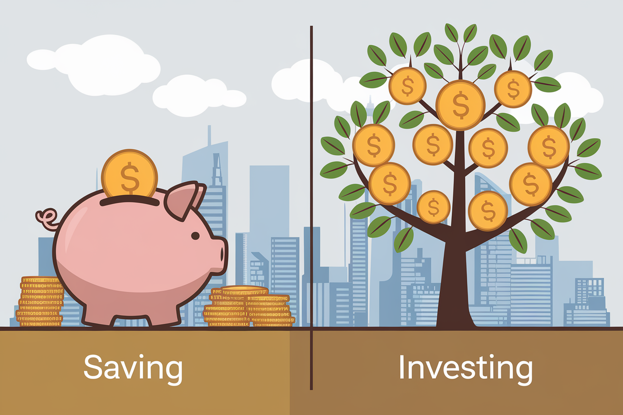 Saving vs. Investing: The One That Actually Builds Wealth Faster