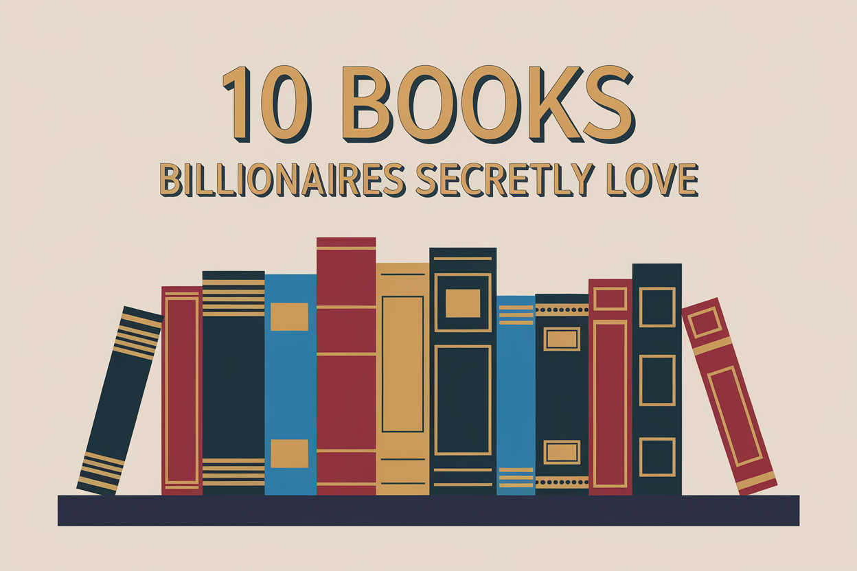 The Hidden Reading List: 10 Books Self-Made Billionaires Secretly Love